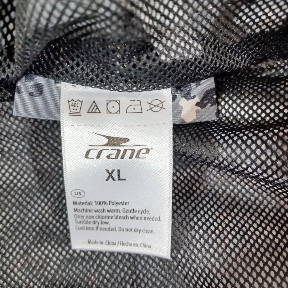 Crane Raincoat Stylish Gray and Pink Waterproof Like New - Picture 6 of 7